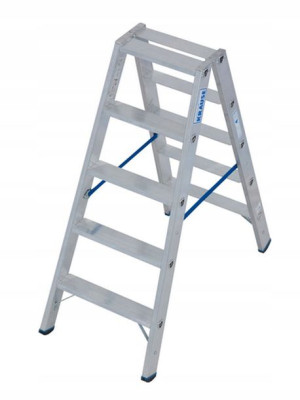 KRAUSE STABILO Drabina aluminowa 2x5 124739 2,70m