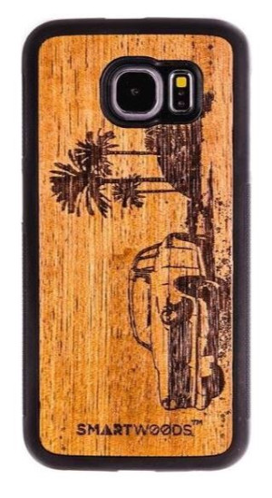 Smart Woods Cuba Car - etui do Galaxy S6 Edge