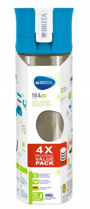Brita Butelka Filtrujca Wode Fiill&go + 4 Disc