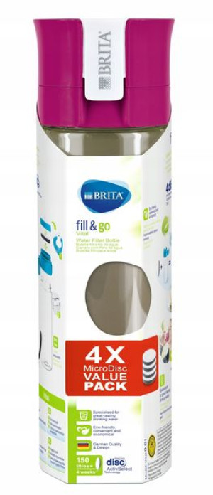 Brita Butelka Filtrujca Wode Fiill&go + 4 Disc