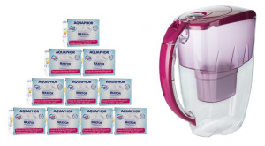 Filtr Maxfor Brita Maxtra 10 Sztuk +dzbanek Szafir