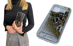 Karl Lagerfeld Hardcase Iphone 12 Mini - Black Gold