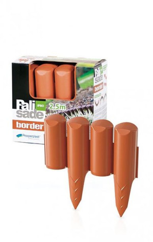 Palisada ogordowa 2,5m Border Terakota Prosperplast