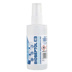 Płyn do dezynfekcji rąk higieniczna i chirurgiczna dezynfekcja 100ml Biosep