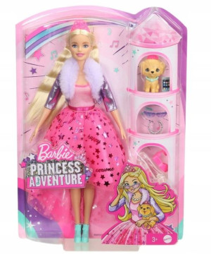 Barbie lalka GML76 Przygody księżniczek Barbie