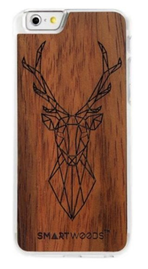Smart Woods Deer Clear - etui do iPhone 6+/6S+