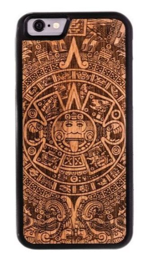 Smart Woods Aztec Calendar Dark - etui do iPhone 6+/6S+