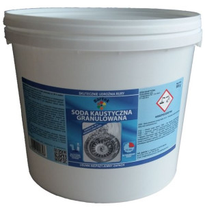 Soda Kaustyczna Wodorotlenek Sodu Granulki - 5 Kg