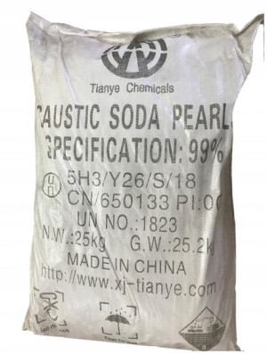 Soda Kaustyczna Wodorotlenek Sodu Granulki - 25 Kg