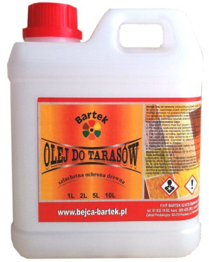 Bartek Olej Do Tarasów 2l Bardzo Trwały Tungowy