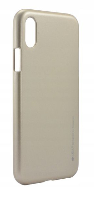Etui iJelly Mercury złoty do Apple Iphone X / Xs