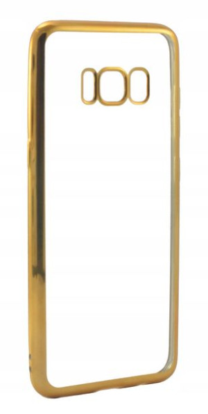 Etui mirror Electo Jelly do Samsung S8 złoty