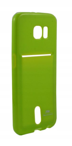 Etui Guma Case Roar Card Samsung S6 limonka