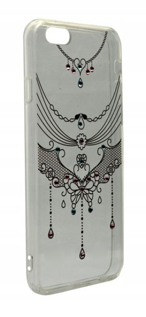ETUI Vennus do Apple Iphone 6 6s cyrkonia czarny