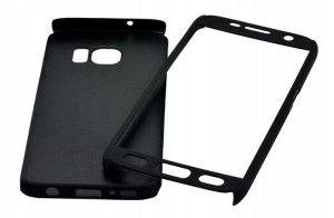ETUI BUMPER 360 przód + tył Samsung S7 czarny