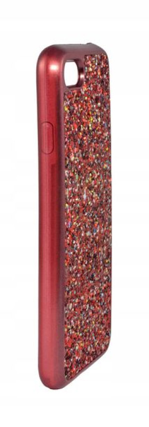 Etui Case Glitter Brokat czerwo Iphone 7 / 8