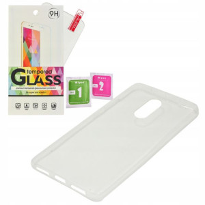 Etui Guma Ultra Slim Xiaomi Redmi Note 4 + Szkło