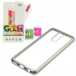 Etui Electo Jelly do Huawei Mate 10 Lite srebrny