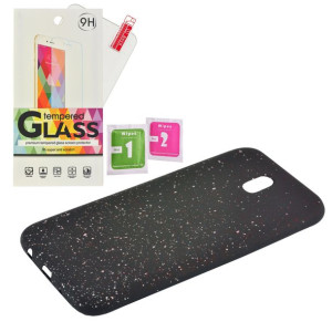 Etui Plecki Pokrowiec SPACE DOTS Samsung J530 biał