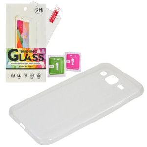 Etui Ultra Slim 0,3mm Samsung Galaxy J5 + Szkło 9h