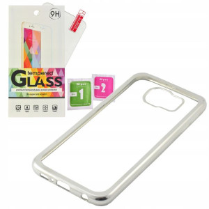 Etui mirror Electo Jelly do Samsung S6 srebrny szk