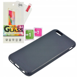 Etui Guma Mercury Lux do Iphone 6 / 6s granat szkł