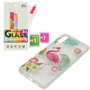 ETUI GUMA Flaming Summer do Huawei P20 Pro szkło