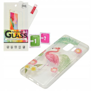 ETUI GUMA Flaming Summer do Samsung Galaxy S9 szkł