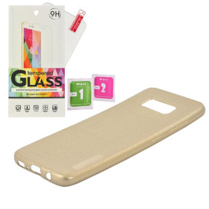 Etui Plecki Pokrowiec CLOTH CASE Złoty Samsung S8
