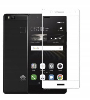 SZKŁO HARTOWANE CAŁY EKRAN HUAWEI P9 lite biały