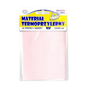 Materiał bawełniany termoprzylepny 06 J. Różowy