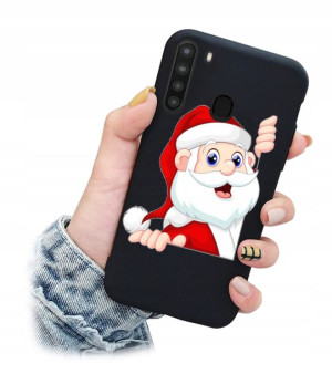 Etui Case Prezent świąteczne wzory do Samsung A21