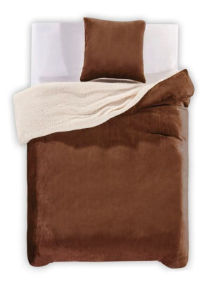 Decoking Pościel Z Mikrofibry Teddy Brown 200x220+80x80*2