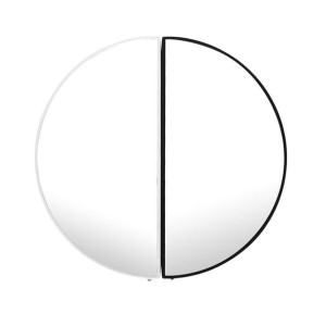 Mirror/hom/kish/black/50x2,3x50