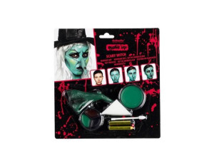 Zestaw Do Charakteryzacji Wiedźma Halloween