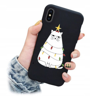 Etui prezent święteczne wzory do Apple Iphone XR