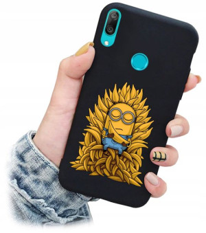 Etui case Matowe Matt wzory do Huawei P Smart 2019