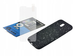 Etui Plecki Pokrowiec DOTS do Samsung J530 szar