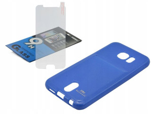 Etui Guma Case Roar Card do Samsung S6 niebieski