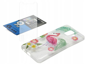 ETUI GUMA Flaming Summer do Samsung A6 2018 SZKŁO