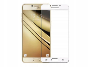 Szkło Hartowane Cały Ekran Do Samsung J5 2017 Biał