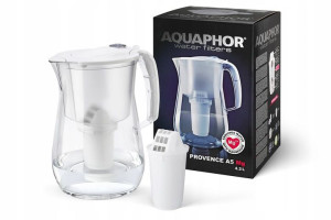 Dzbanek Aquaphor Provence +3 wkłady MG+ kol.Czarny