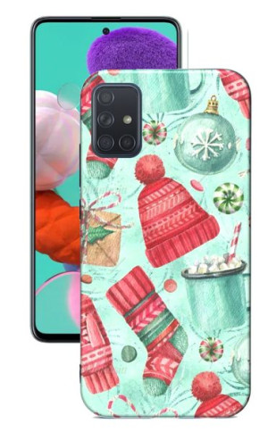 Etui Świąteczne Prezent do Samsung A71 WZORY