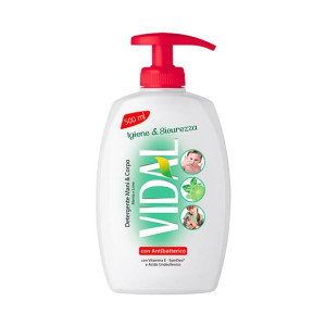 Vidal Mięta i limonka - Mydło w płynie z czynnikiem antybakteryjnym  (500 m