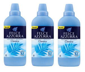 Felce Azzurra Classico - Zestaw koncentratów do płukania tkanin (3x600 ml -