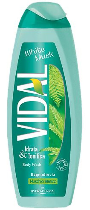 Vidal Białe piżmo - tonizujący płyn do kąpieli (500 ml)