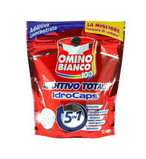 Omino Bianco IndroCaps Totale - odplamiacz w tabletkach 5w1 (12 szt.)
