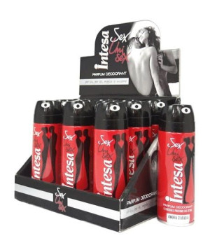 Intesa unisex - Ambra d'Arabia - Perfum Deodorant (12 x 125 ml)