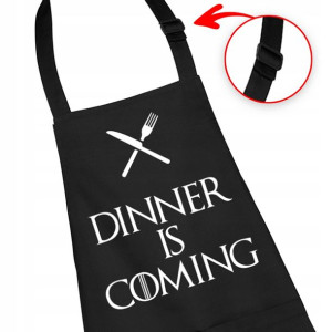 Fartuszek kuchenny UNISEX regulowany Dinner is...
