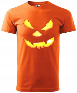Koszulka na Halloween Karnawał Dynia 3XL v12